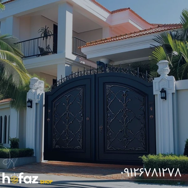 درب ویلایی ساده